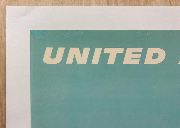 c.1960 United Air Lines Hawaii by Stan Galli Outrigger Canoe Airlines