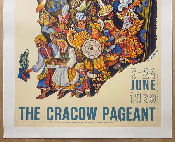 1939 The Cracow Pageant by Witold Chomicz Poland Krakow