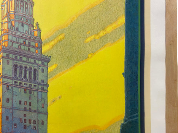 1930 The New Union Terminal Cleveland Leslie Ragan New York Central Lines