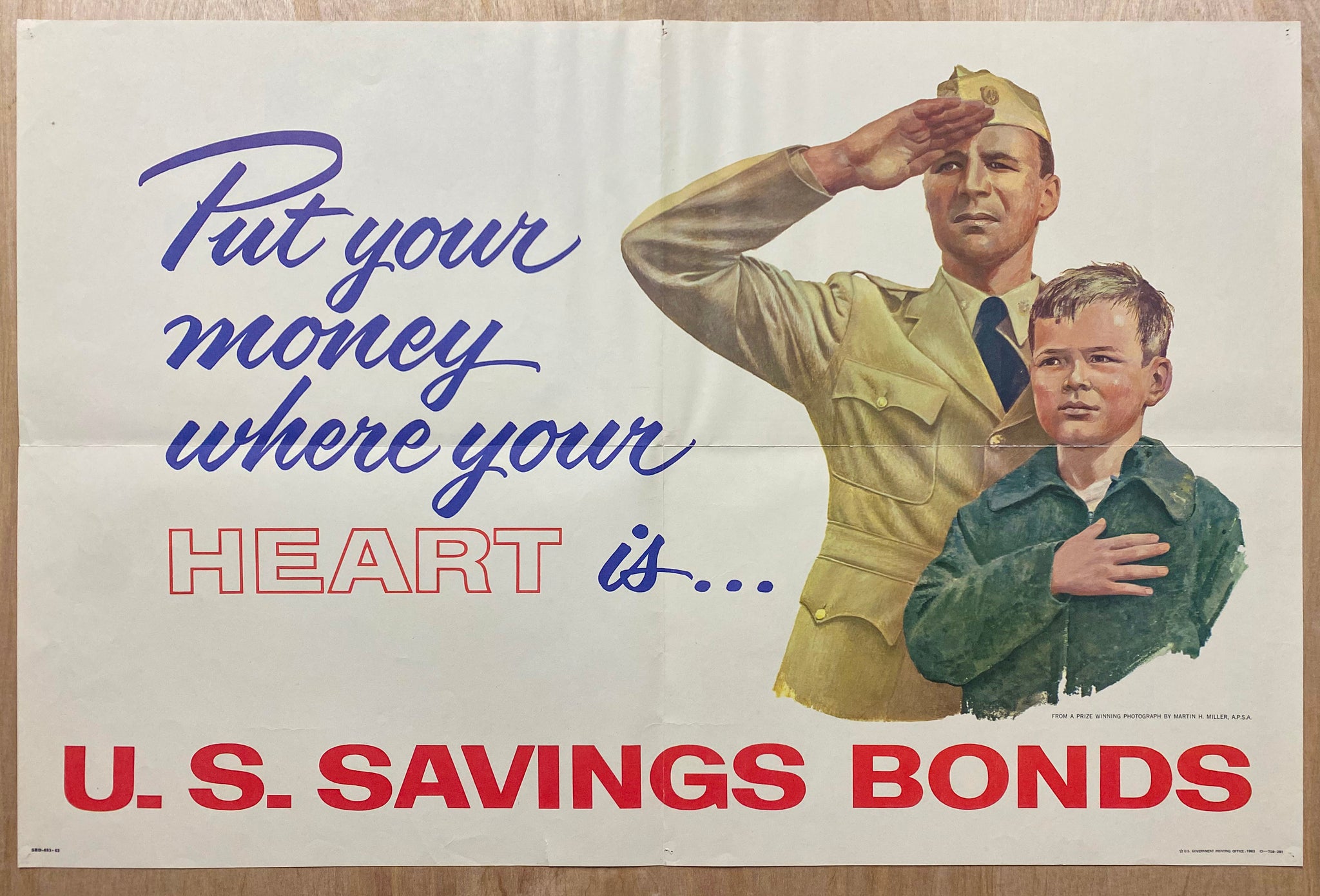 1963 Put Your Money Where Your Heart Is U.S. Savings Bonds Treasury