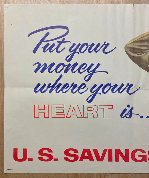 1963 Put Your Money Where Your Heart Is U.S. Savings Bonds Treasury