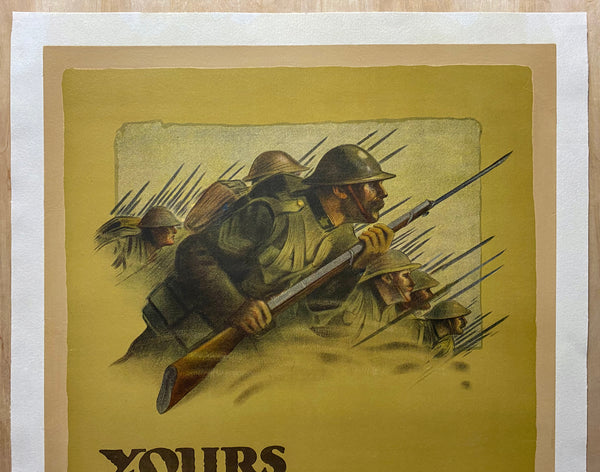 1918 Yours Not To Do And Die Buy Victory Bonds WWI Canadian