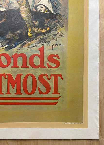 1918 Lend The Way They Fight Buy Bonds to your Utmost Ashe WWI