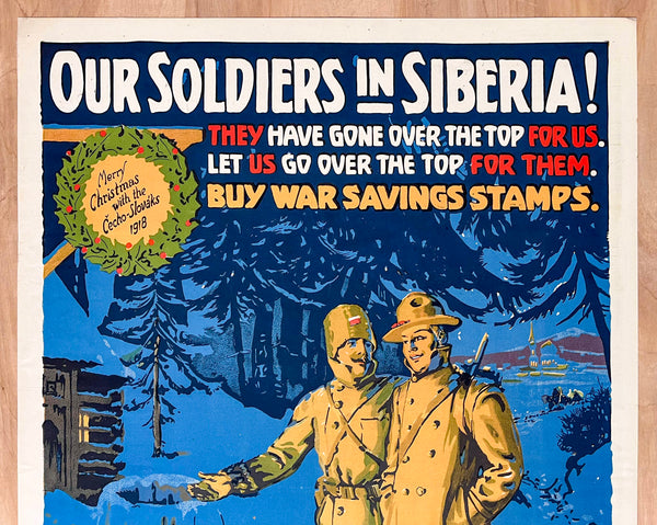 c.1919 Our Soldiers In Siberia Siberian Intervention WWI