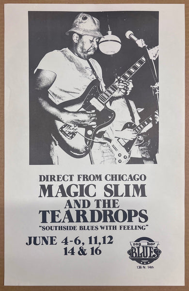 c.1980 Zoo Bar Live Blues Lot Lincoln Nebraska Albert Collins More