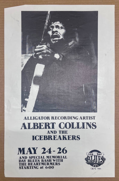 c.1980 Zoo Bar Live Blues Lot Lincoln Nebraska Albert Collins More