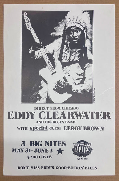 c.1980 Zoo Bar Live Blues Lot Lincoln Nebraska Albert Collins More