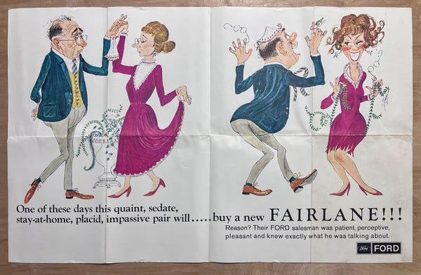1967 Buy A New Fairlane Ford Motor Co. Sales Motivational