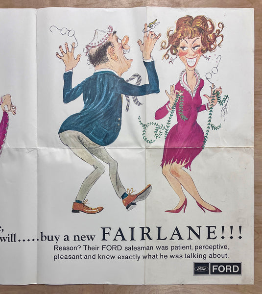 1967 Buy A New Fairlane Ford Motor Co. Sales Motivational