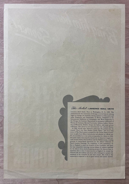 1944 Bring him home Sooner! Lawrence Beall Smith Abbott Laboratories WWII