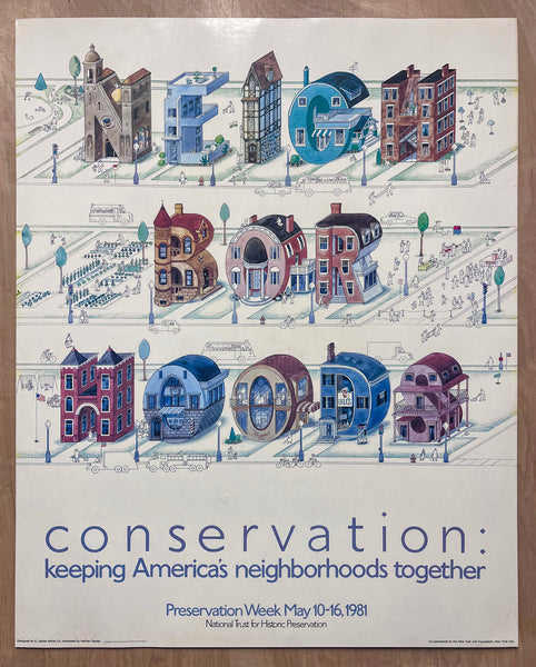 1981 National Trust for Historic Preservation Week Nathan Davies Architecture