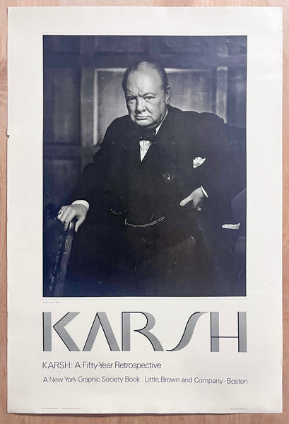 1983 Yousuf Karsh: A Fifty-Year Retrospective Winston Churchill Roaring Lion