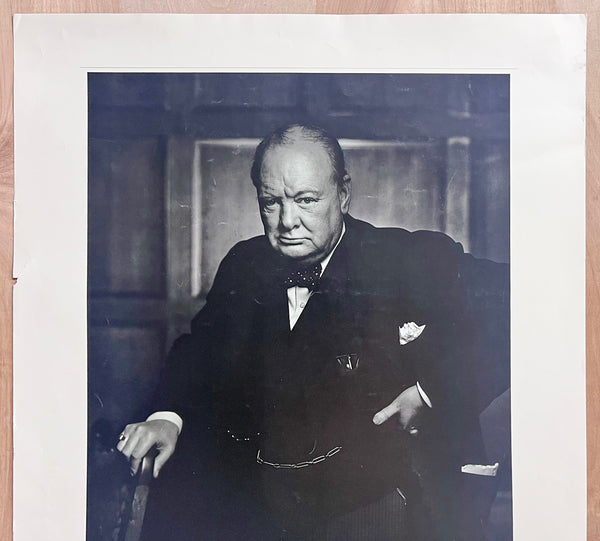 1983 Yousuf Karsh: A Fifty-Year Retrospective Winston Churchill Roaring Lion
