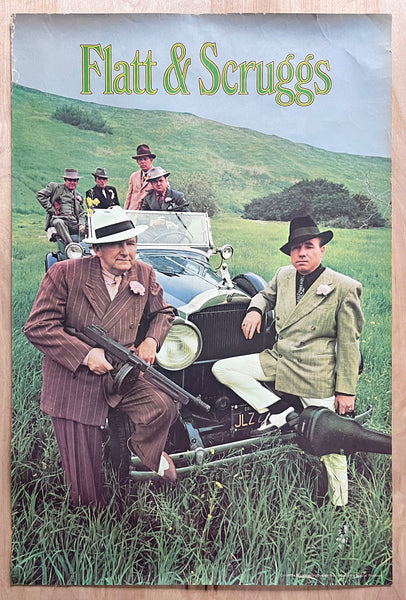 1968 Flatt & Scruggs The Story of Bonnie & Clyde Columbia Records LP Promo