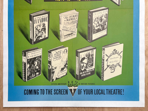 1939 Children’s Book Week Walt Disney RKO Radio Pictures