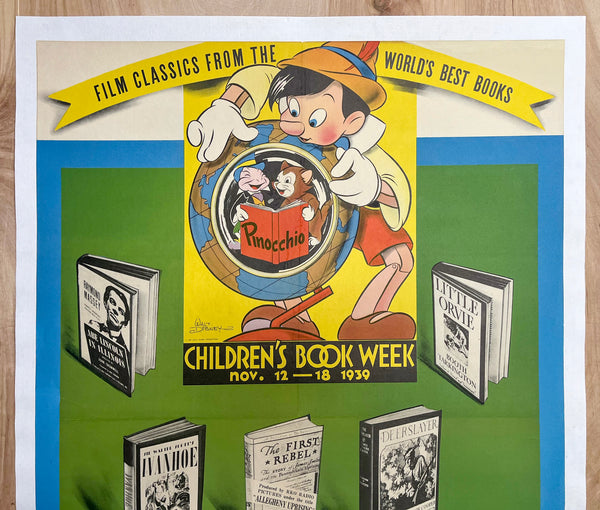 1939 Children’s Book Week Walt Disney RKO Radio Pictures