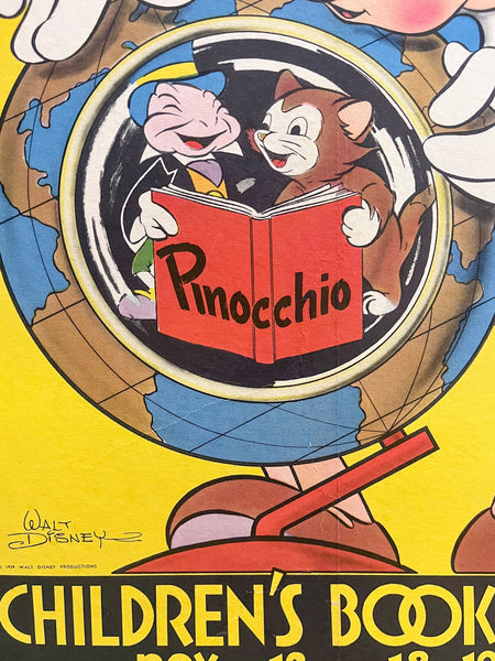 1939 Children’s Book Week Walt Disney RKO Radio Pictures