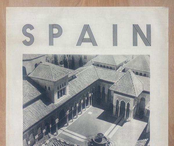 c.1949 Granada Visit Spain If You Seek Lively And Lovely Joy Kindel