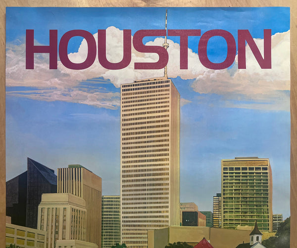 c.1973 Houston Texas United Airlines Thomas Tom Hoyne