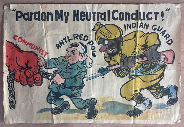 1953 Korean War Operation Big Switch India POW Repatriation RARE