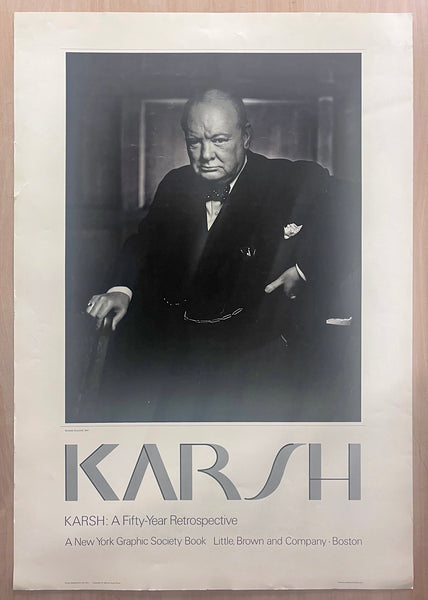 1983 Yousuf Karsh: A Fifty-Year Retrospective Winston Churchill Roaring Lion