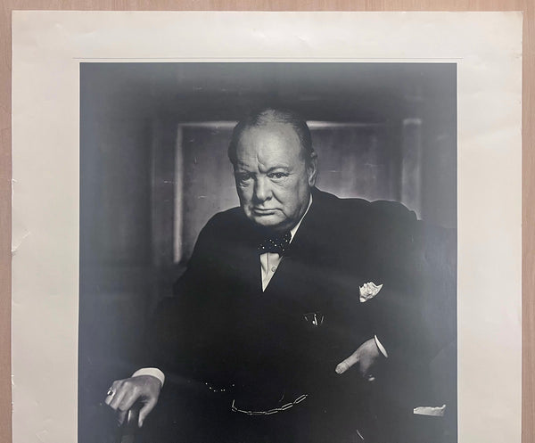 1983 Yousuf Karsh: A Fifty-Year Retrospective Winston Churchill Roaring Lion