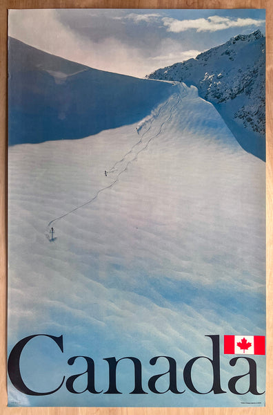 c.1970s Ski Canada Canadian Government Travel Bureau Rockies Skiing