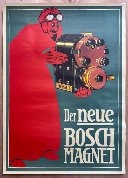 Bosch Advertising Poster Group by Lucian Bernhard Official Reissues