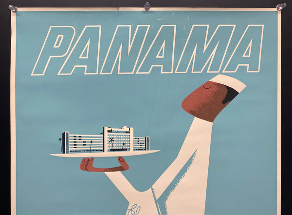 1950s Braniff International Airways Panama Central America Travel Vintage