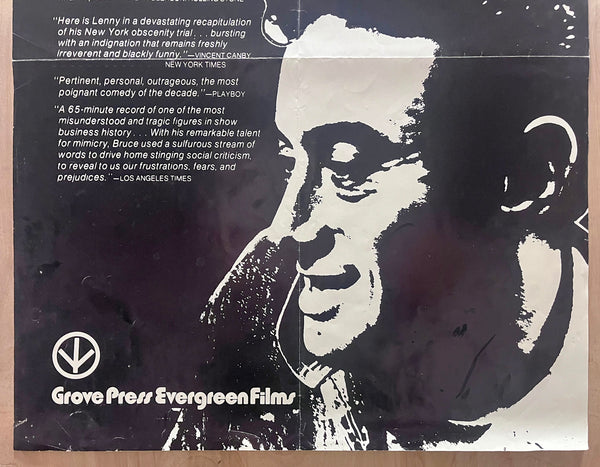 1967 Lenny Bruce Performance Film Standup Comedy Documentary Concert Movie