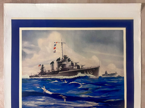 1941 Take The Wheel Steer A Course For Future Success US Navy Matt Murphey