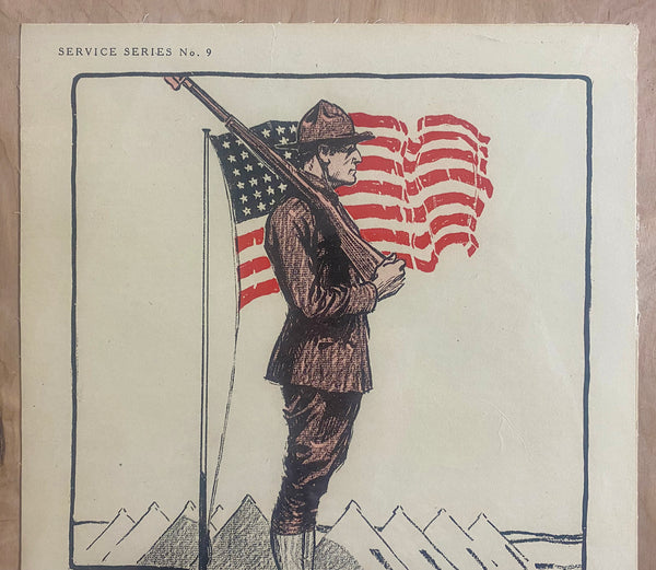 c.1920 The Sentry Quits His Post Only When Properly Relieved Service Series No 9