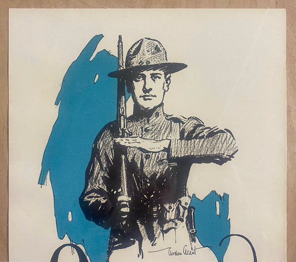 c.1920 Once Selected Always Respected World War 1 Gordon Grant
