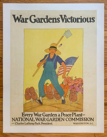 1919 War Garden Victorious National War Garden Commission Maginel Wright Enright