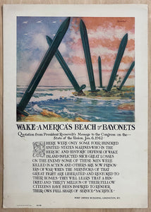 1942 Wake Island America’s Beach of Bayonets Vic Guinnell WWII Marine Corps