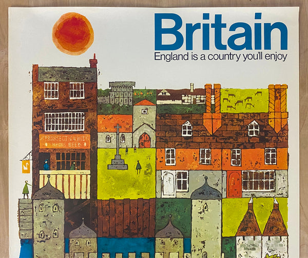 1968 Britain England Is A Country You’ll Enjoy Gaynor Chapman British Travel