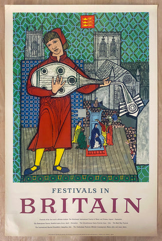 1955 Festivals in Britain British Holidays and Travel Association United Kingdom