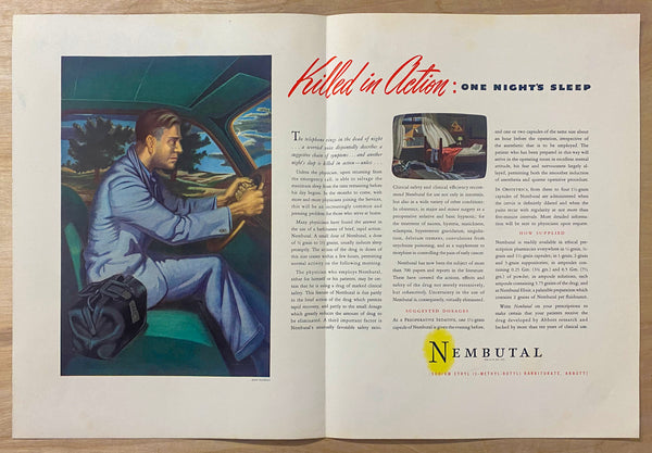 1943 Wipe That Grin Off Buy More Bonds William Gropper Abbott Laboratories WWII