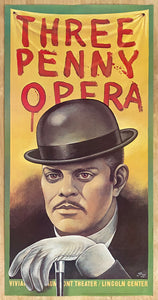 1976 Three Penny Opera Broadway Musical Paul Davis Threepenny