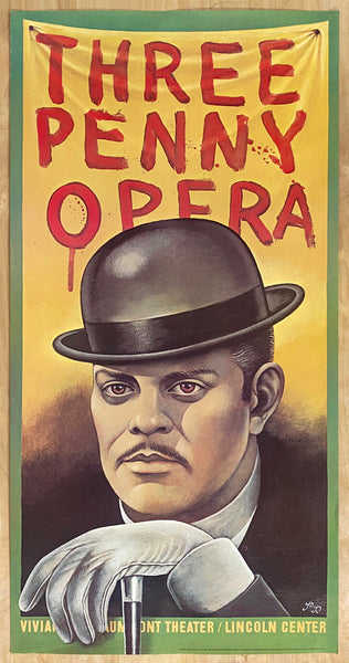 1976 Three Penny Opera Broadway Musical Paul Davis Threepenny