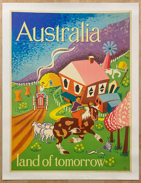 1948 Australia Land of Tomorrow by Joe Greenburg