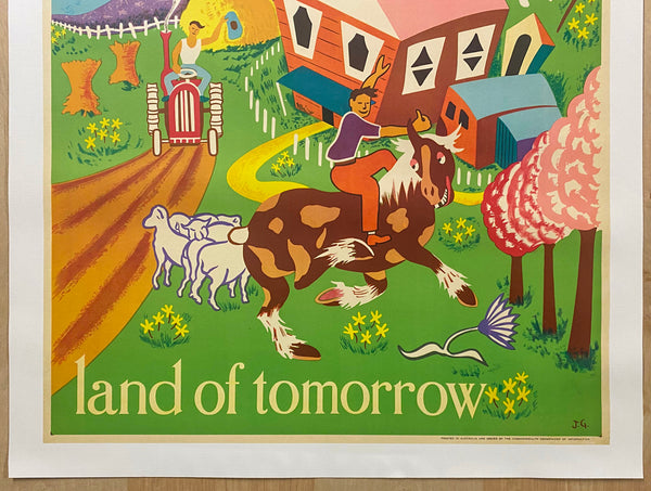 1948 Australia Land of Tomorrow by Joe Greenburg