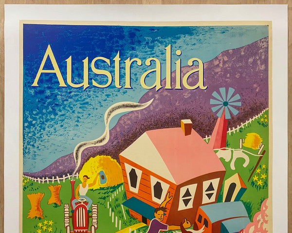 1948 Australia Land of Tomorrow by Joe Greenburg