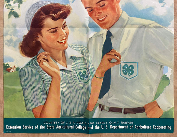 1949 Better Living for a Better World 4-H USDA Farm Youth Organization