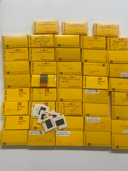 1973-1980 Fashion Photography Archive of Roger Prigent Kodachrome 1250+ Images