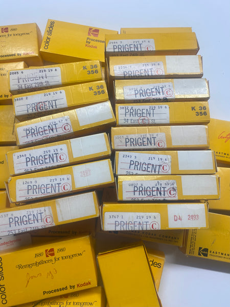 1973-1980 Fashion Photography Archive of Roger Prigent Kodachrome 1250+ Images