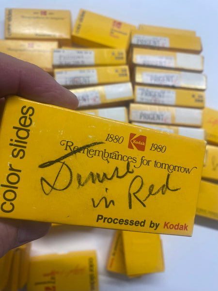 1973-1980 Fashion Photography Archive of Roger Prigent Kodachrome 1250+ Images