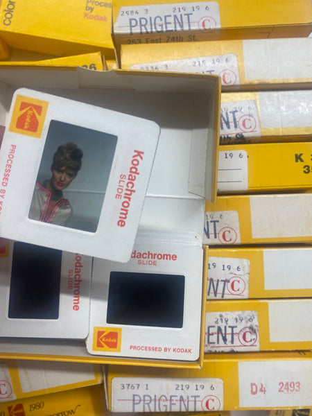 1973-1980 Fashion Photography Archive of Roger Prigent Kodachrome 1250+ Images