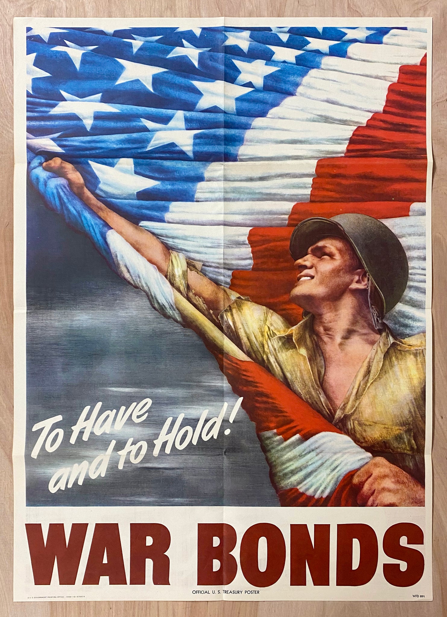 1944 To Have And To Hold War Bonds US Treasury Vic Guinnell WWII