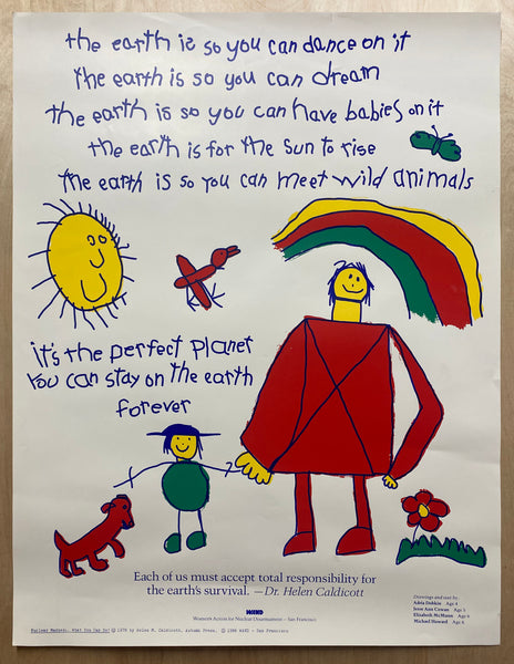 1986 Women’s Action For Nuclear Disarmament WAND Helen Caldicott